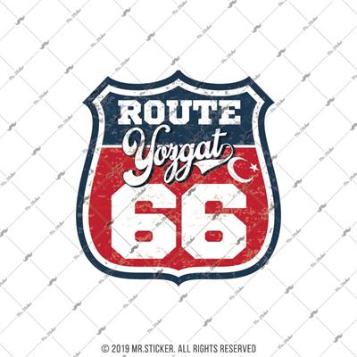 ROUP78 Route Yozgat 66 Etiketi
