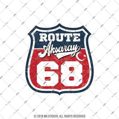 ROUP80 Route Aksaray 68 Etiketi