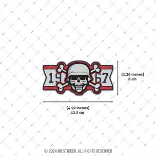 SKL1  Asker Kurukafa Etiketi