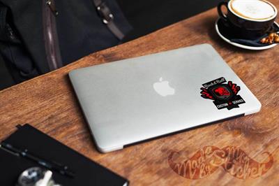 SKL12 Custom Servis Kurukafa Etiketi