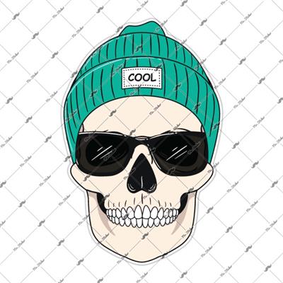 SKL37 Bereli Cool Kurukafa Etiketi