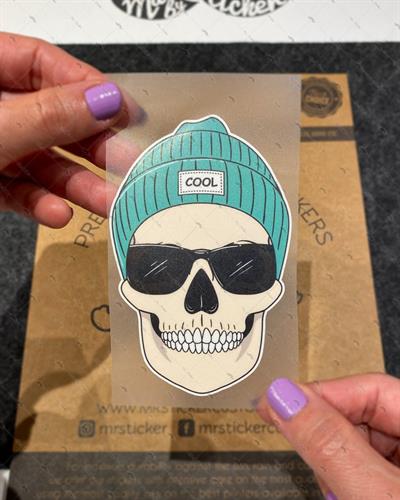 SKL37 Bereli Cool Kurukafa Etiketi