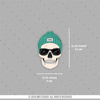 SKL37 Bereli Cool Kurukafa Etiketi