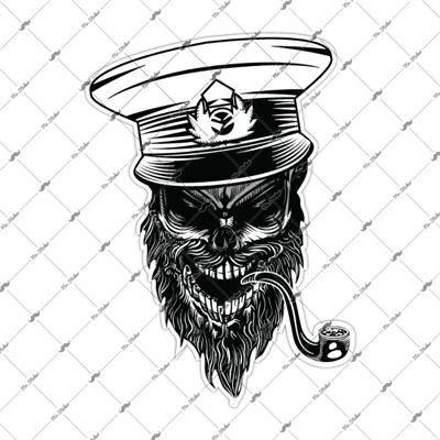 SKL39 Kaptan Kurukafa Etiketi