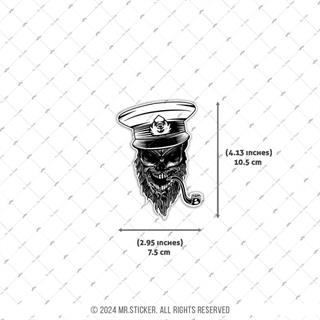 SKL39 Kaptan Kurukafa Etiketi