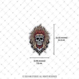 SKL43 Mohikan Kurukafa Etiketi