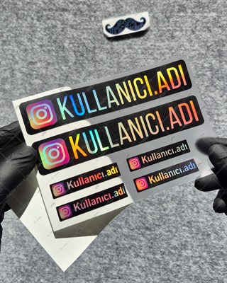 SMINS31 Hologram Instagram Seti  6 Parça