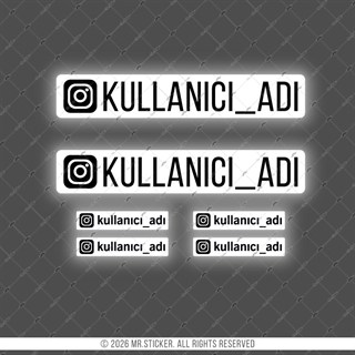 SMINS32 Reflektif Instagram Seti 6 Parça