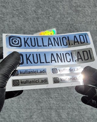 SMINS35 Platin Görünümlü Instagram Seti 6 Parça