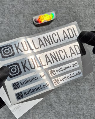 SMINS35 Platin Görünümlü Instagram Seti 6 Parça