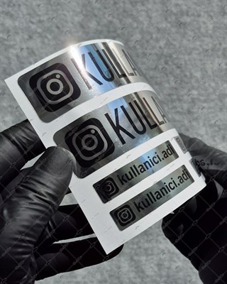 SMINS35 Platin Görünümlü Instagram Seti 6 Parça