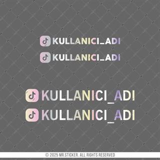 SMTK26 Hologram TikTok 4 Parca Detay Kesim