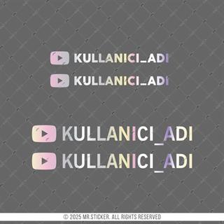 SMYTB26 Hologram YouTube Seti 4 Parca Detay Kesim