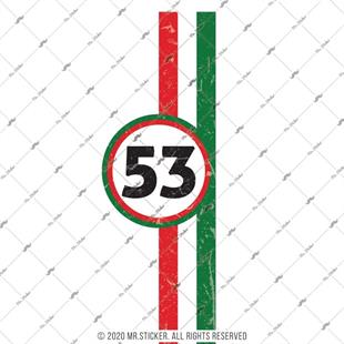 STS30 Kişiye Özel Numaralı Eskitilmiş Desenli Kırmızı Beyaz Yeşil Desenli Şerit