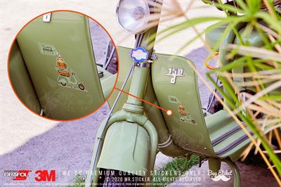 VSP19 Vespa Macera Etiketi