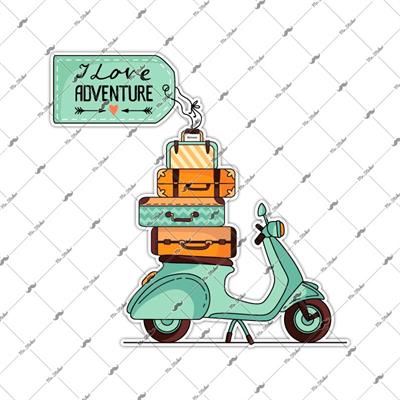 VSP19 Vespa Macera Etiketi