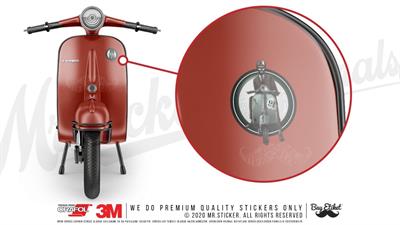 VSP28 Vintage Scooter Etiketi