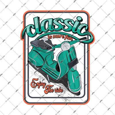 VSP40 Classic Scooter Etiketi