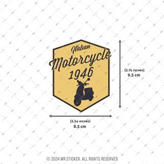 VSP41 Italyan Motosikleti Etiketi