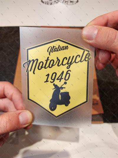 VSP41 Italyan Motosikleti Etiketi