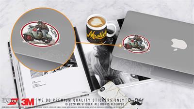 VSP43 Old School Riders Etiketi