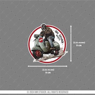 VSP43 Old School Riders Etiketi