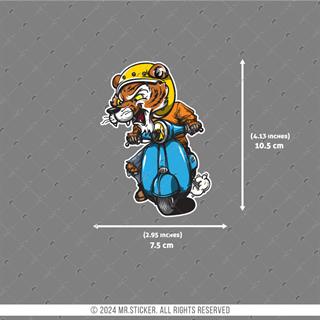 VSP45 Scooter Suren Kaplan Etiketi