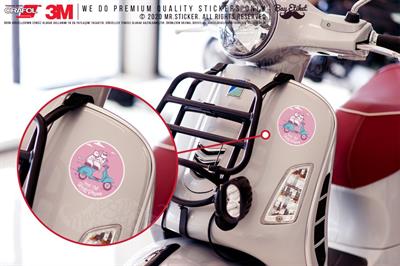 VSP47 Scooter Suren Kediler Etiketi