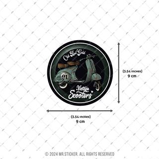 VSP50 Vintage Scooter Etiketi