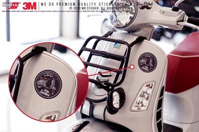 VSP50 Vintage Scooter Etiketi