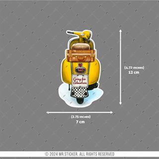 VSP53 Vintage Scooter Etiketi