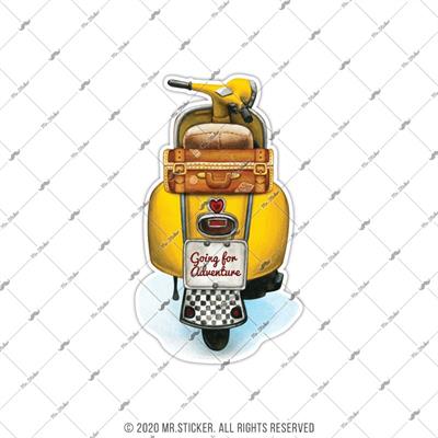 VSP53 Vintage Scooter Etiketi