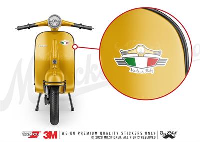 VSP57 Italyan Yapimi Yazili Etiket