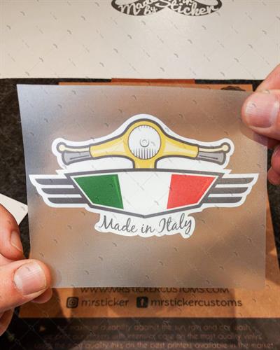VSP57 Italyan Yapimi Yazili Etiket
