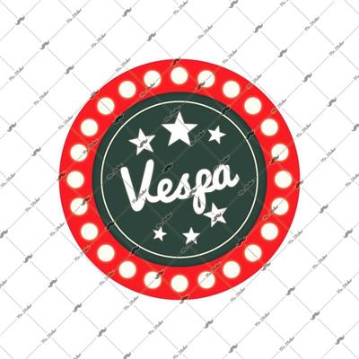 VSP8 Vespa Isikli Tabela Etiketi