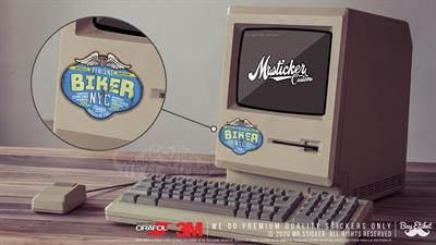 VTR19 Gercek Motorcu Yazili Etiket