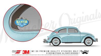 VTR19 Gercek Motorcu Yazili Etiket