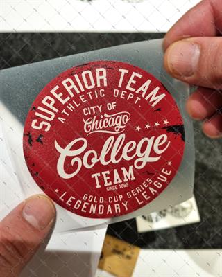 VTR26 Collage Team Yazılı Etiket