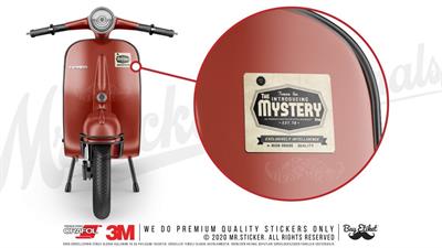 VTR7 Gizemli Yazili Etiket