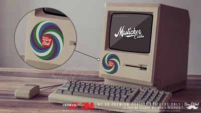 VTR9 Retro Badge Etiketi