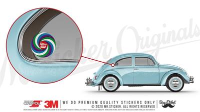 VTR9 Retro Badge Etiketi