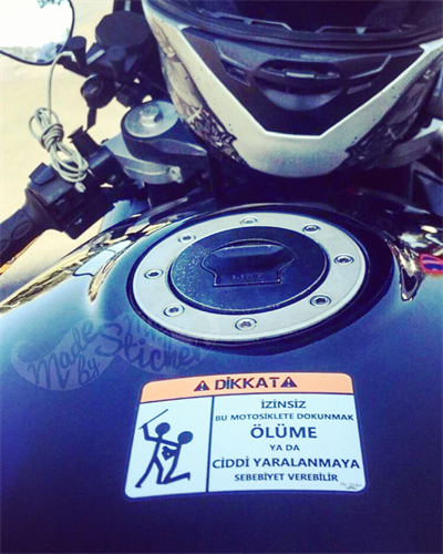 WRN2 Motoruma Dokunma Etiketi 2li Set