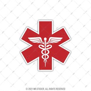 WRN52 Universal Saglik Amblemi - Kırmızı Renk