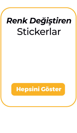 Renk Degistiren Stickerlar