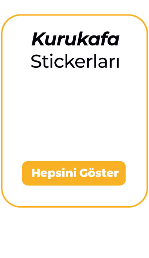 Kurukafa Stickerlari