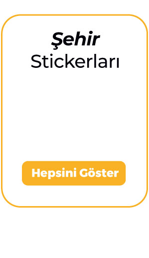 Şehir Stickerları