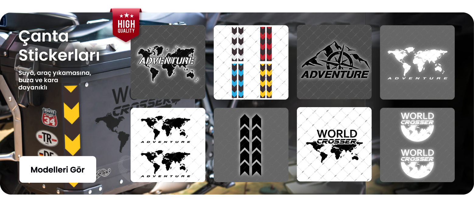 Çanta Stickerları