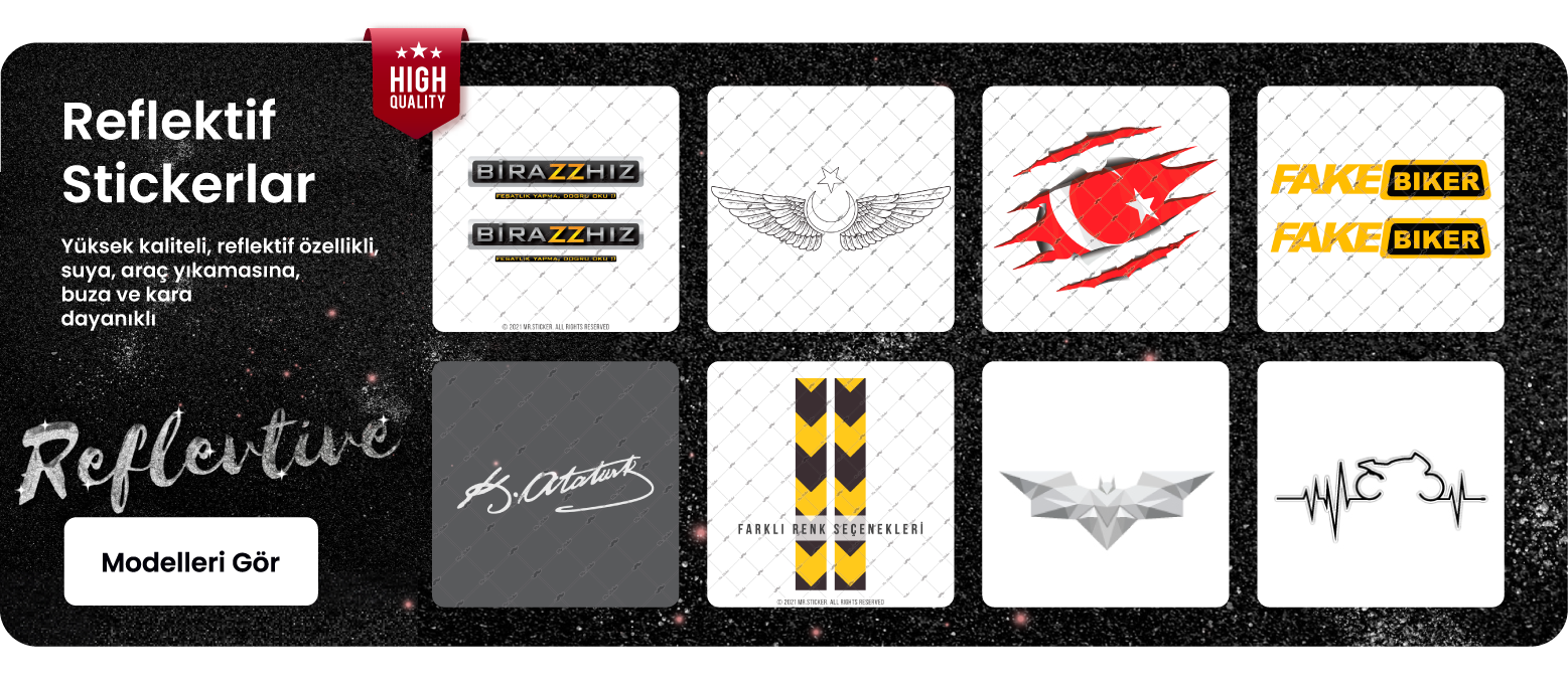 Reflektif Stickerlar