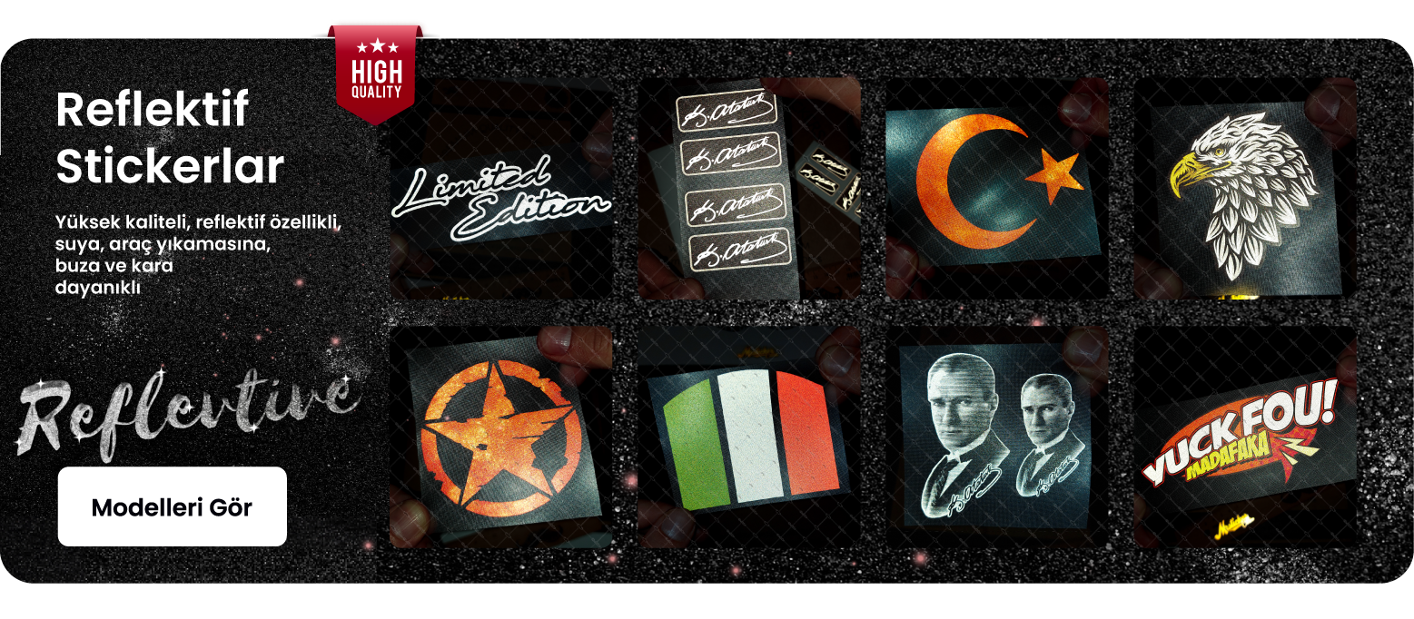 Reflektif Stickerlar