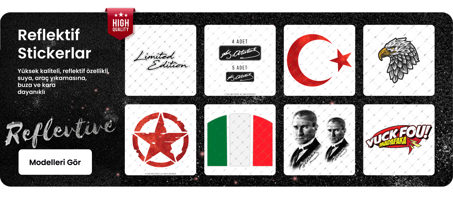 Reflektif Stickerlar